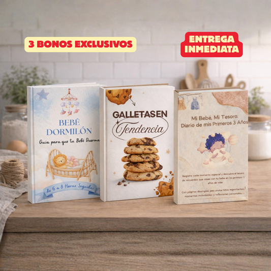 Platitos Vacíos: Recetario para bebés de 6-24 meses + Libro de Recuerdos