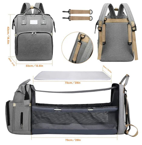 Mamibags - Mochila Maternal 3 en 1 + Mediecitas + Diario Digital